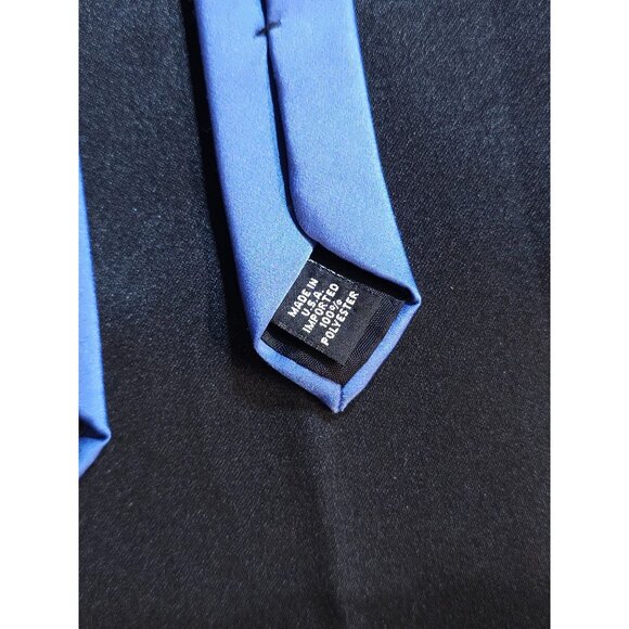 Geoffrey Beene Mens Blue Polyester Necktie - Picture 3 of 10
